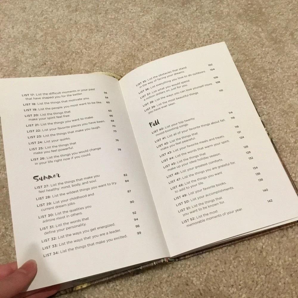 The 52 Lists Project Journal (Gently Used)